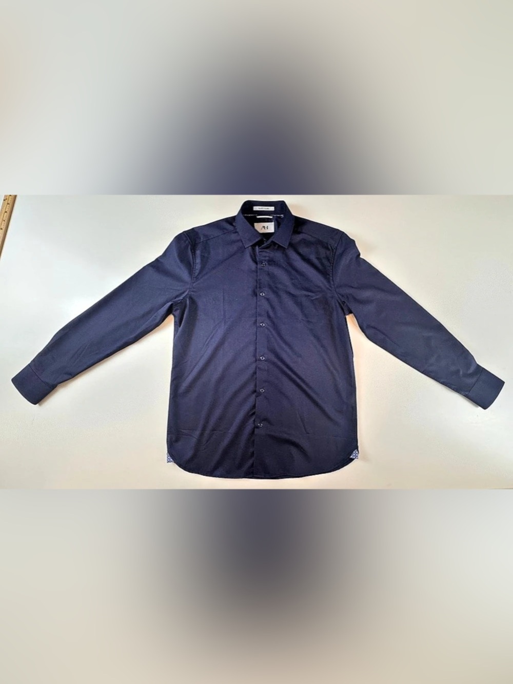 American Heritage Bamboo Performance Shirt in Blue Size